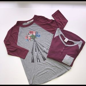 Obey long sleeve shirt